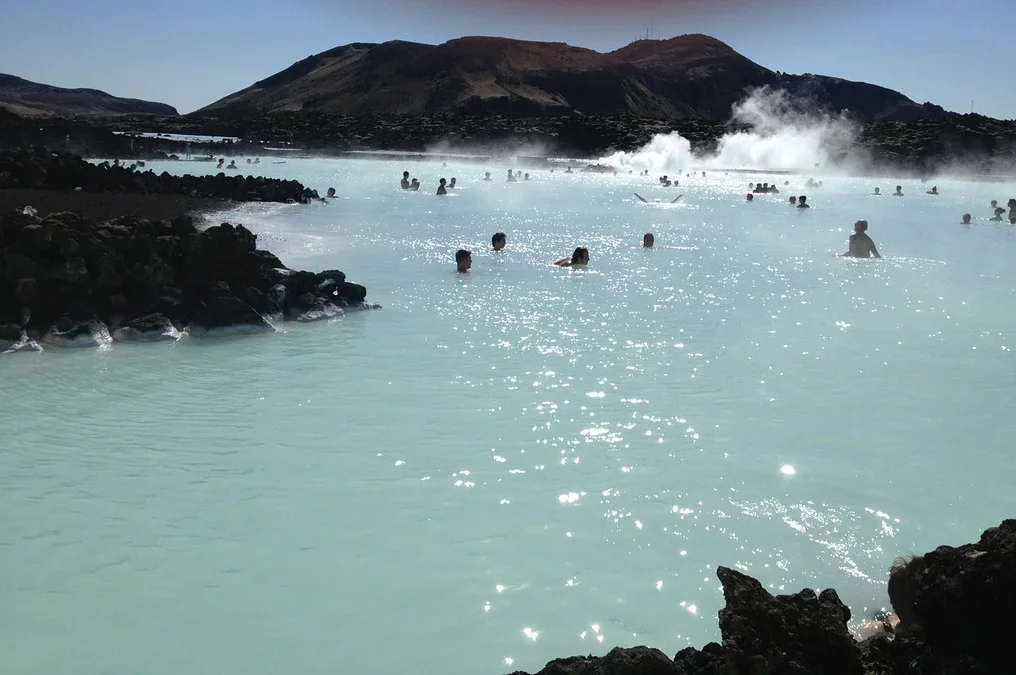Исландия голубая лагуна