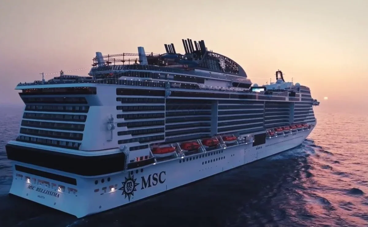 Круизный лайнер Дубай MSC